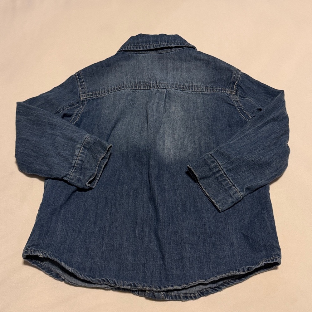 Volcom Kids Dark Blue Denim Shirt - Picture 5 of 6